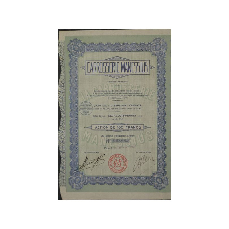 Carrosserie Manessius