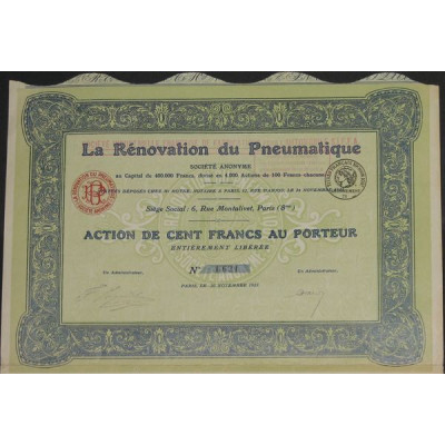 La Rénovation du Pneumatique