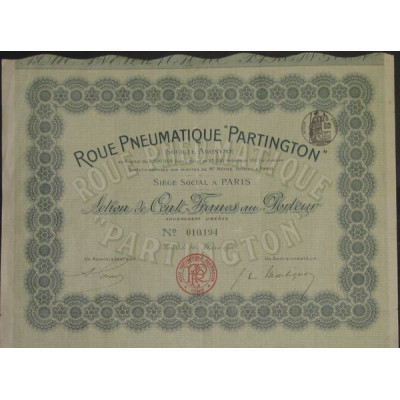 Roue Pneumatique "Partington"