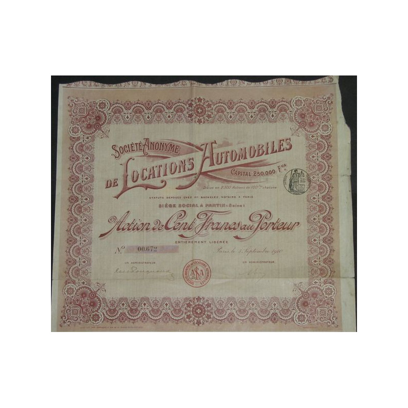 S.A. de Locations Automobiles