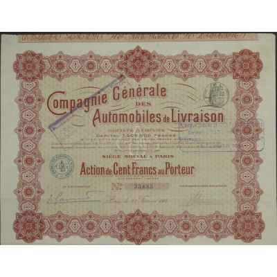 Cie Gale des Automobiles de Livraison (1914)