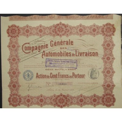 Cie Gale des Automobiles de Livraison (1913)