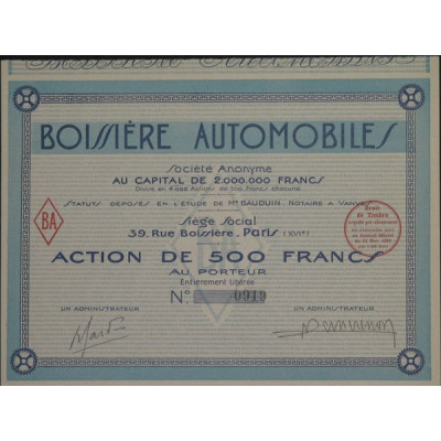 Boissière Automobiles