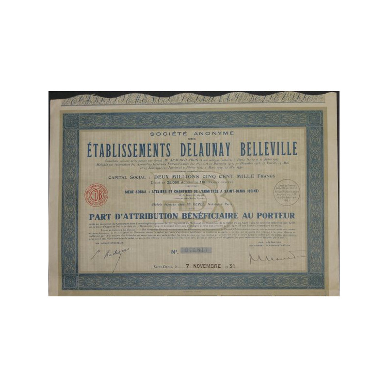 S.A. des Ets Delaunay Belleville (PAB)