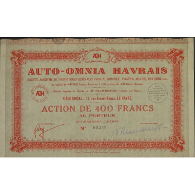 Auto-Omnia Havrais (Act 400 F)