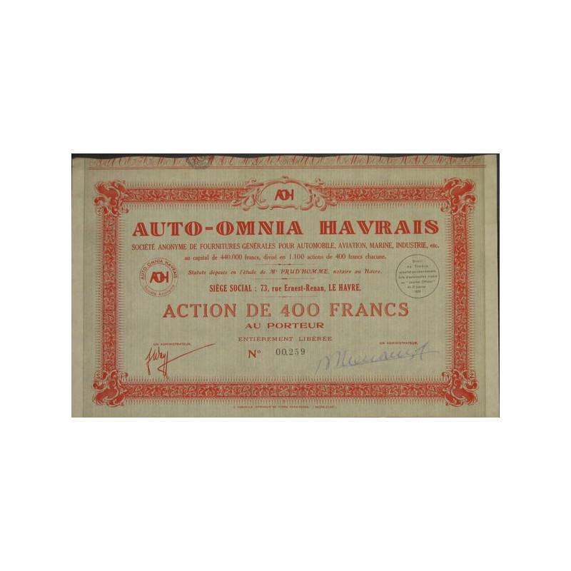 Auto-Omnia Havrais (Act 400 F)