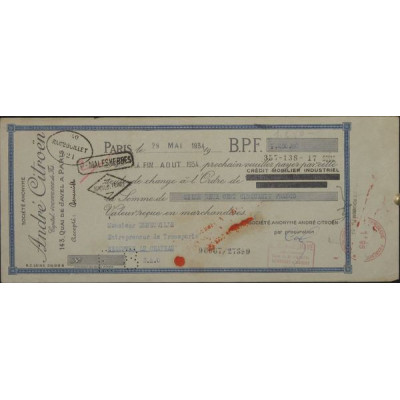 S.A. André Citroën (Traite)