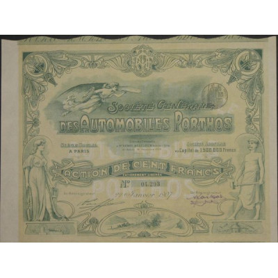 Sté Gale des Automobiles Porthos