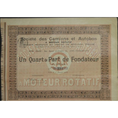 Sté des Camions et Autobus à Moteur Rotatif