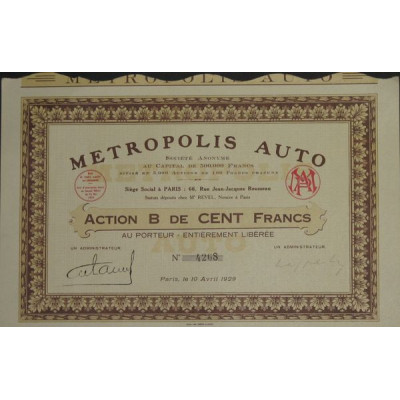 Metropolis Auto