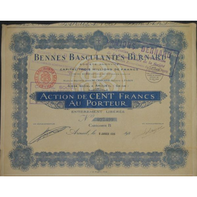 Bennes Basculantes Bernard