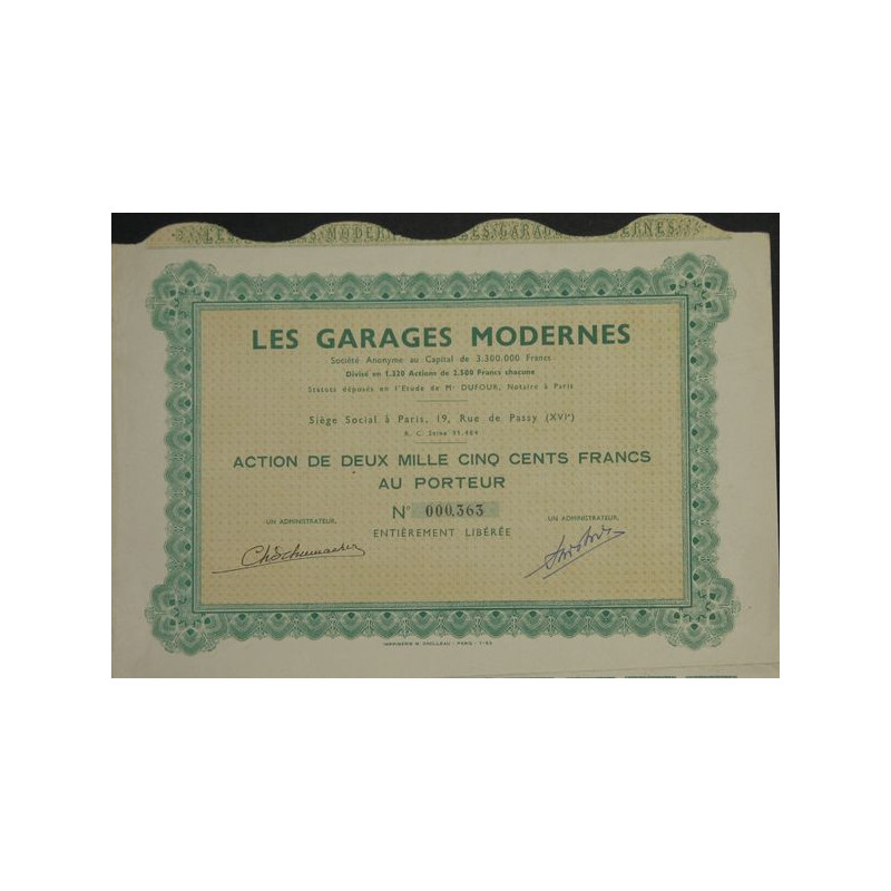 Les Garages Modernes