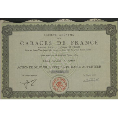 S.A. des Garages de France