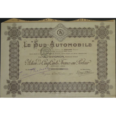 Le "Sud Automobile" (Act 500 F)
