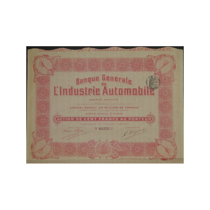 Banque Générale de l'Industrie Automobile