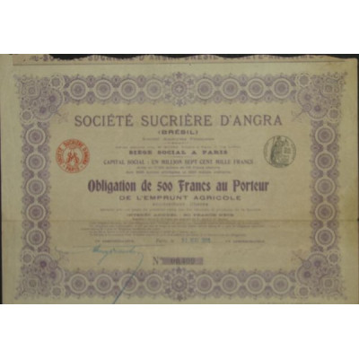 Sté Sucrière d'Angra