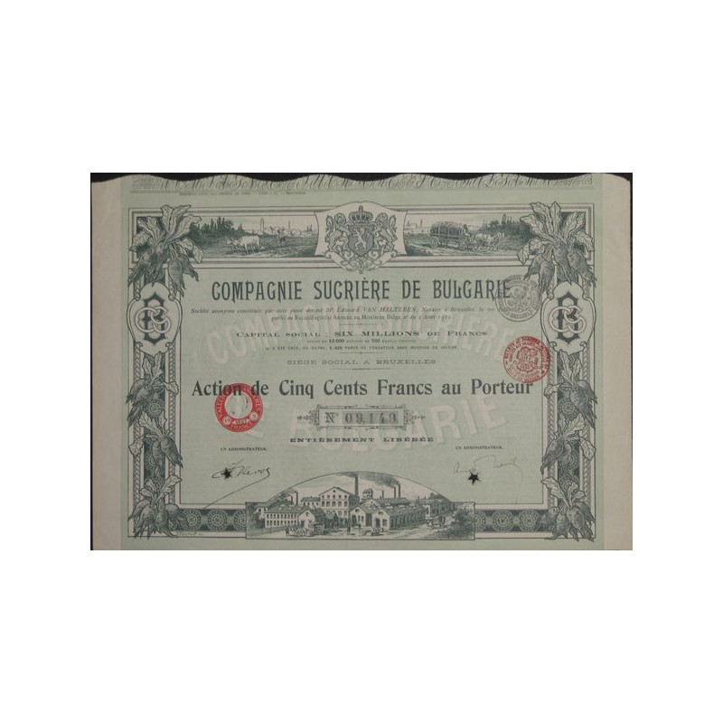 Cie Sucrière de Bulgarie