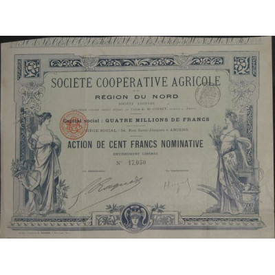 Sté Coopérative Agricole de la Région du Nord