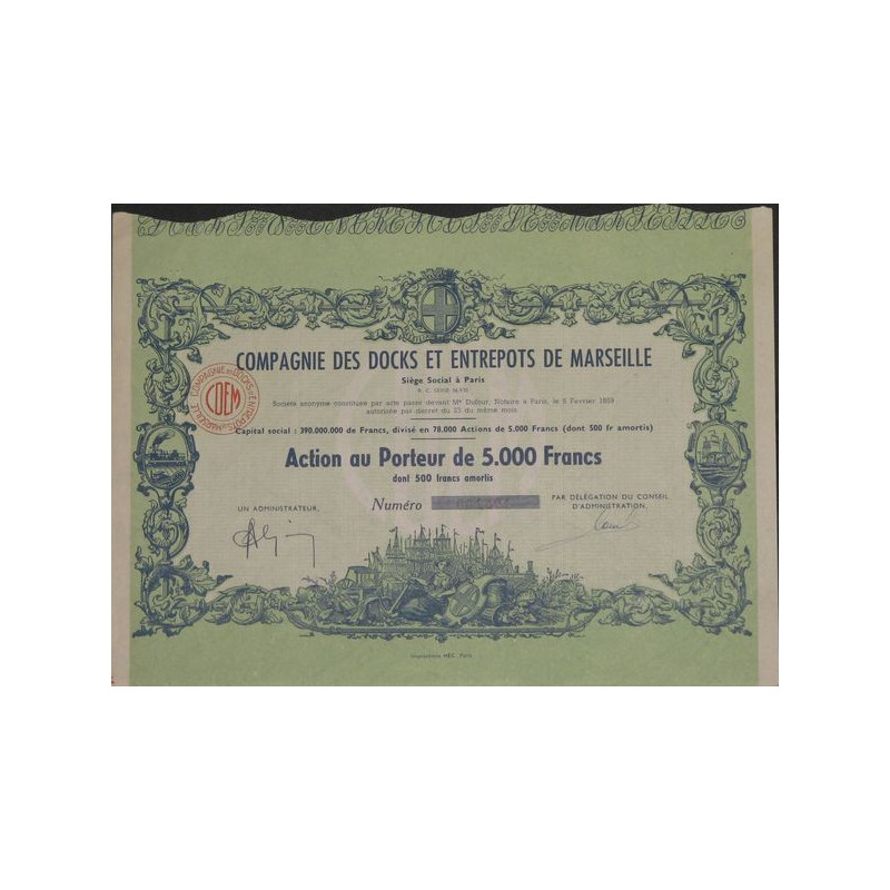 Cie des Docks et Entrepots de Marseille