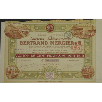 S.A. des Anc Ets Bertrand Mercier et Cie