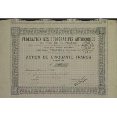 Fédération des Coopératives Automobiles du Midi de la France