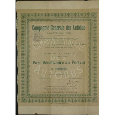 Cie Générale des Autobus (PB)
