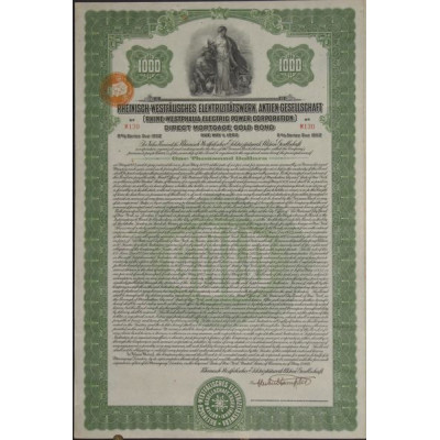 Rhine-Westphalia Electric Power Corporation