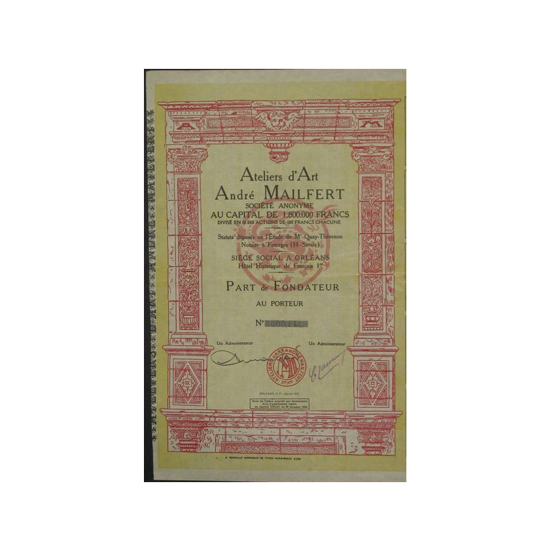 Atelier d'Art André Mailfert