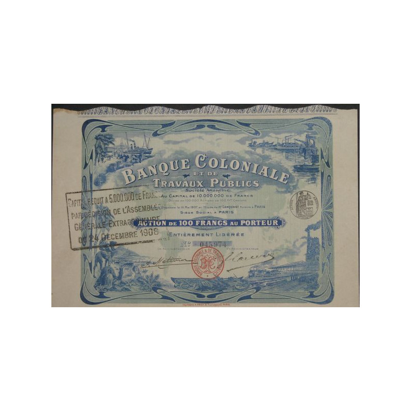 Banque Coloniale et de Travaux Publics
