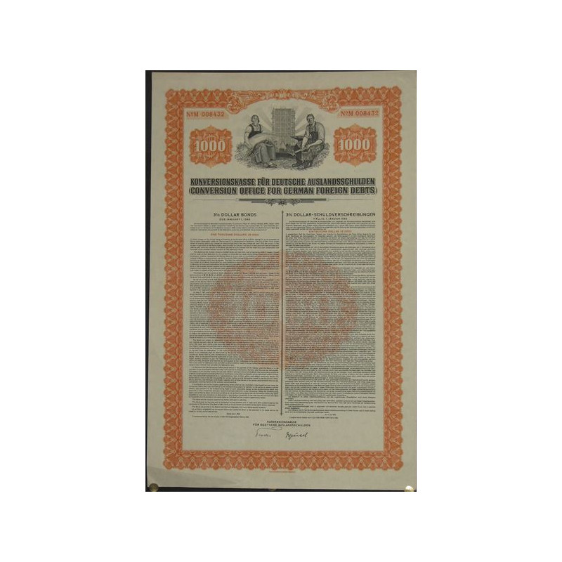 Konversionskasse für Deutsch Auslansschulden