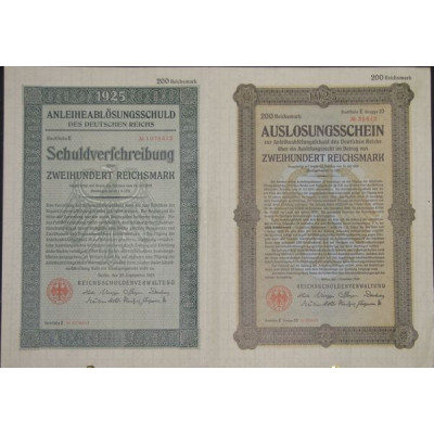 Anleiheablösungsschuld des Deutschen Reischs (200 Rm)