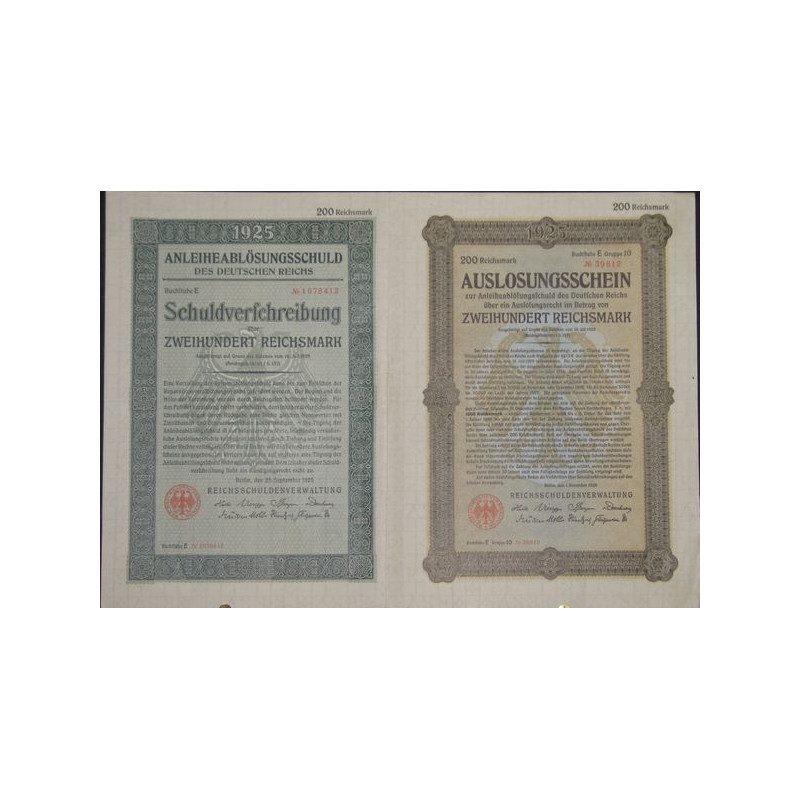 Anleiheablösungsschuld des Deutschen Reischs (200 Rm)