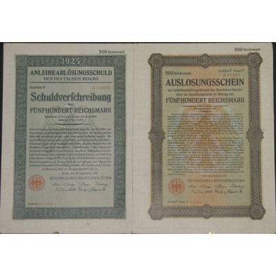 Anleiheablösungsschuld des Deutschen Reischs (500 Rm)