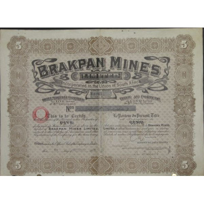 Brakpan Mines Ltd (5 Act)