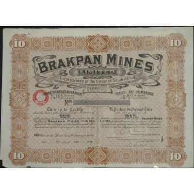 Brakpan Mines Ltd (10 Act)