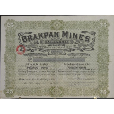 Brakpan Mines Ltd (25 Act)