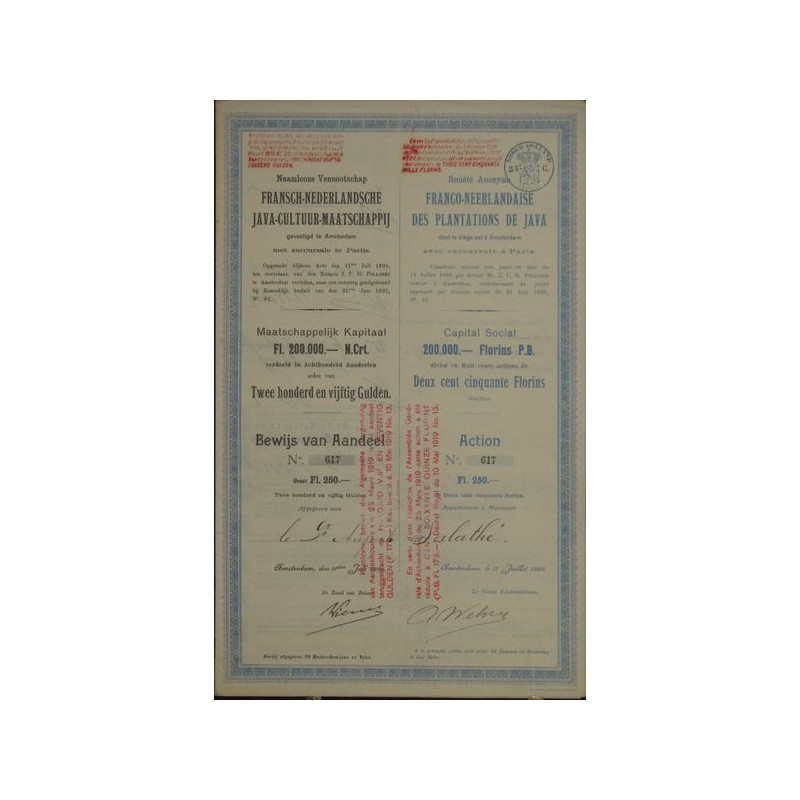 S.A. Franco-Neerlandaise des Plantations de Java