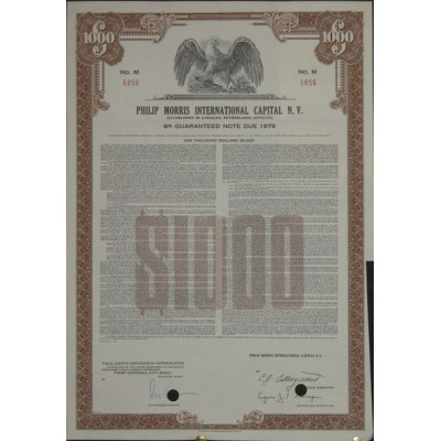 Philip Morris International Capital N.V.