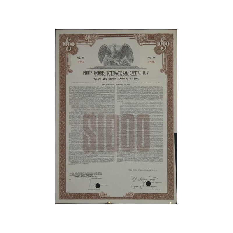 Philip Morris International Capital N.V.