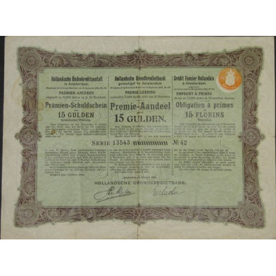 Crédit Foncier Hollandais à Amsterdam