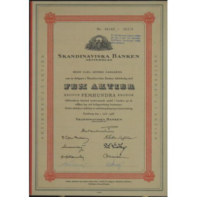 Skandinaviska Banken Aktiebolag