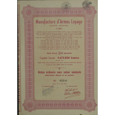 Manufacture d'Armes Lepage