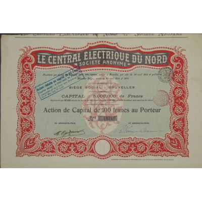 Le Central Electrique du Nord (Act Cap)