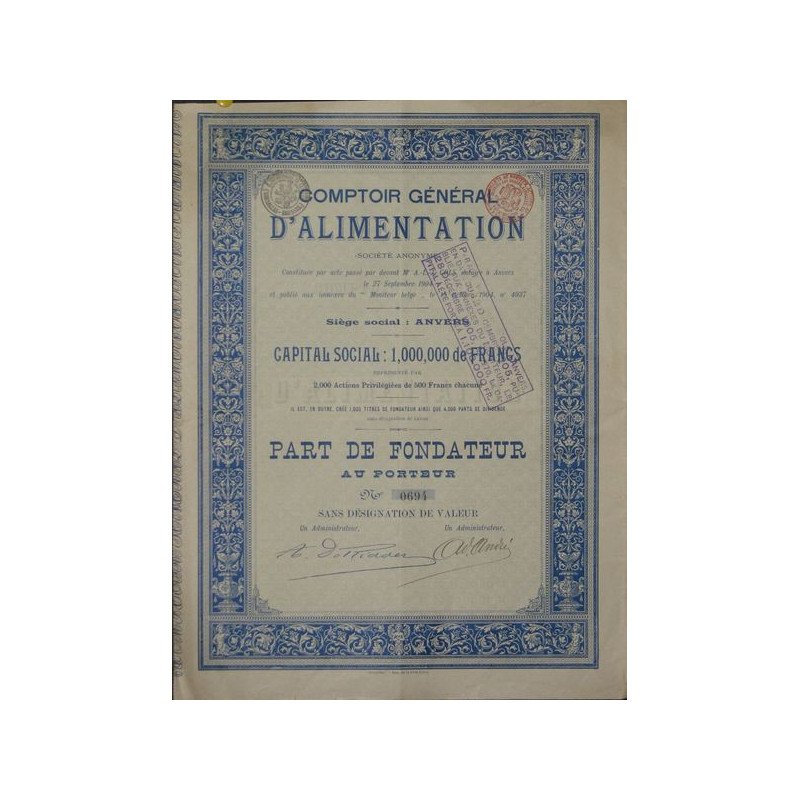 Comptoir Général d'Alimentation (PF)