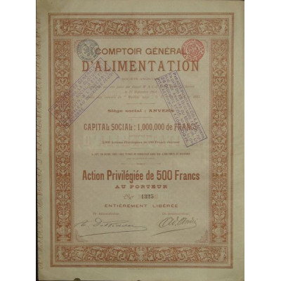 Comptoir Général d'Alimentation (Act)