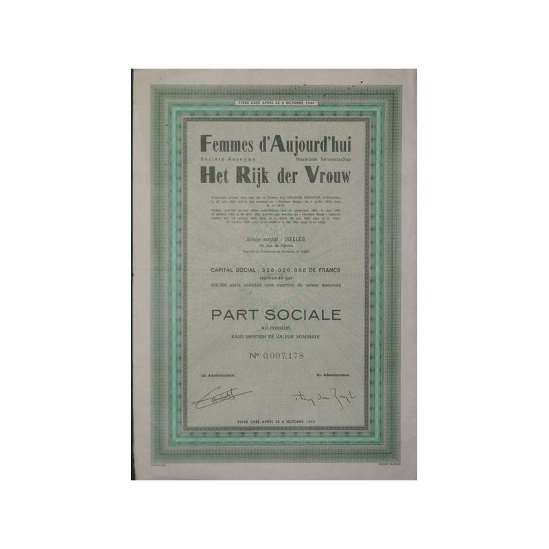 Femmes d'Aujourd'hui - Het Rijk der Vrouw