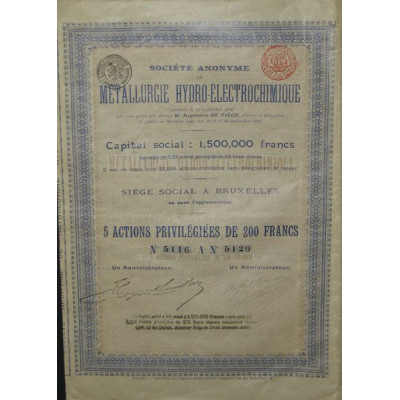 S.A. de Métallurgie Hydro-Electrochimique