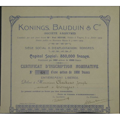 Konings Bauduin & Cie