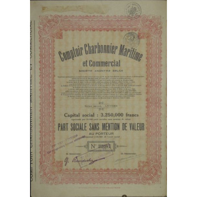 Comptoir Charbonnier Maritime et Commercial (PS)