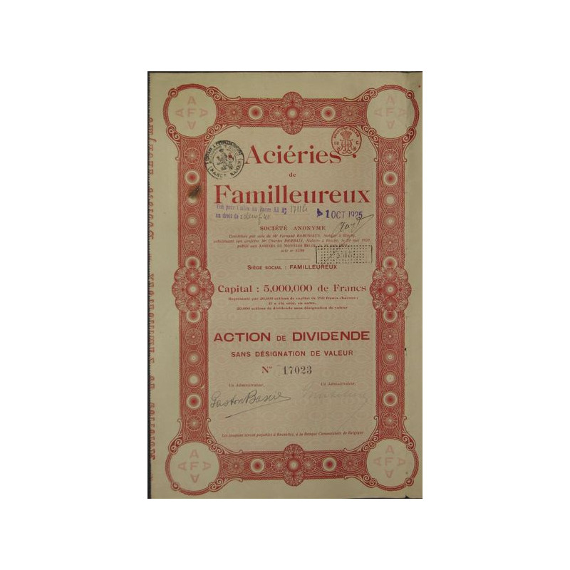 Aciéries de Familleureux